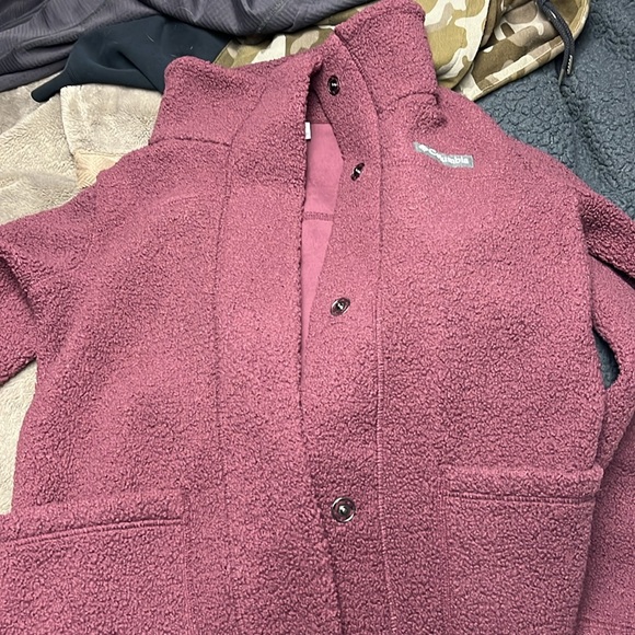 Columbia long fleece jacket (panorama) - medium - Picture 5 of 6